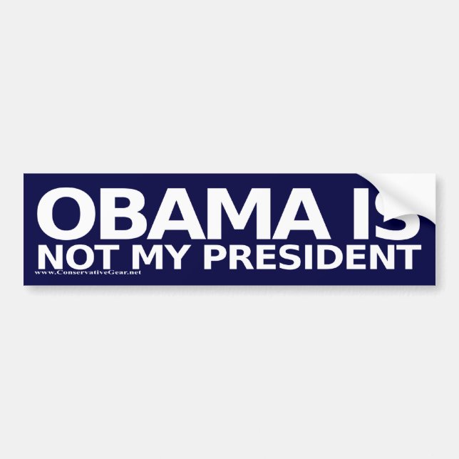 Ibama Is Not My President Bumper Sticker (Front)