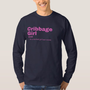 ibbage Girl - Cribbage T-Shirt