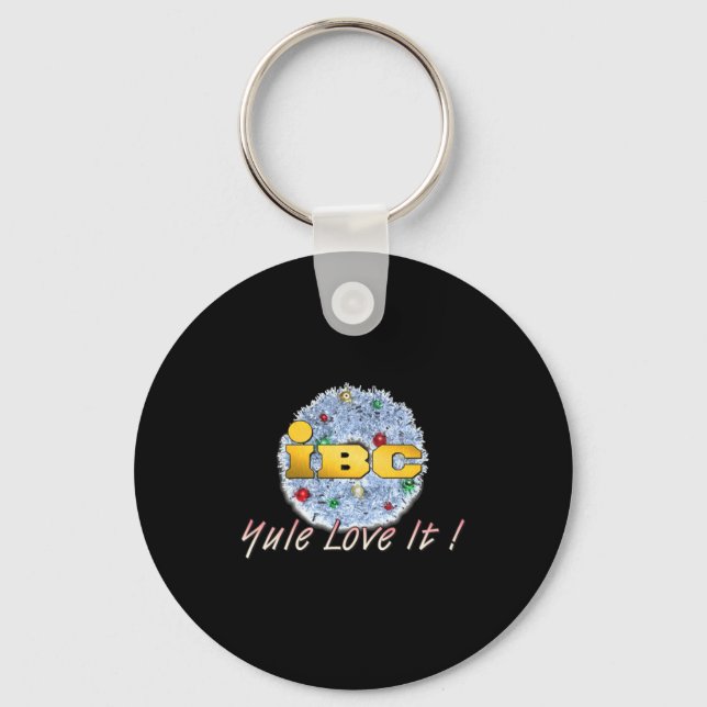 Ibc Yule Love It Clic  Key Ring (Front)