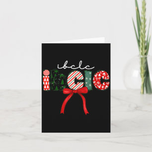 Ibclc Christmas Lactation Consultant Specialist Cr Card