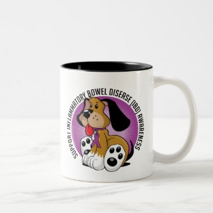 IBD Dog Two-Tone Coffee Mug