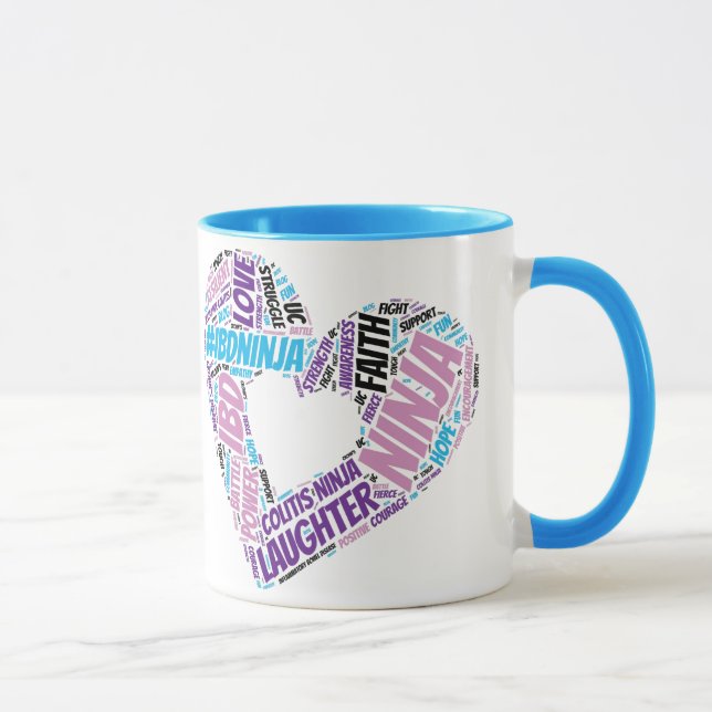 #IBDninja Word Cloud Mug (Right)