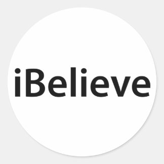 iBelieve stickers