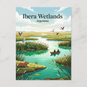 Ibera Wetlands Argentina Postcard