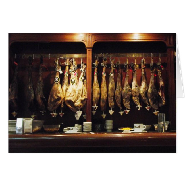 Iberian Ham (Front Horizontal)