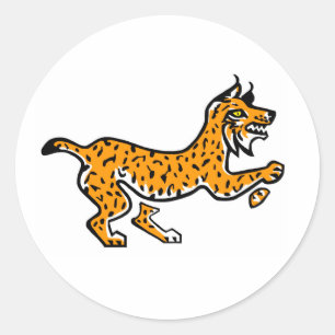 Iberian LYNX - Endangered animal- Nature - Classic Round Sticker