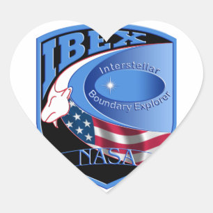 IBEX – Interstellar Boundary Explorer Heart Sticker