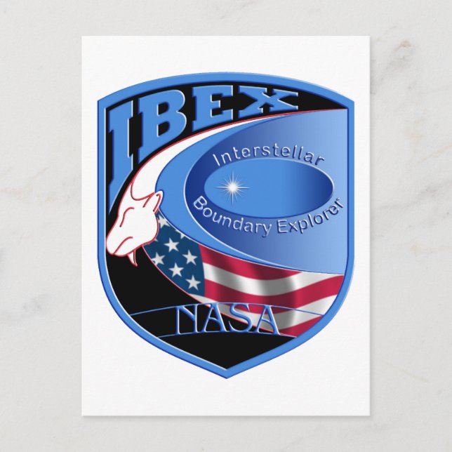 IBEX – Interstellar Boundary Explorer Postcard (Front)