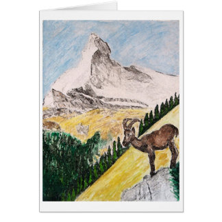 Ibex Overviewing Matterhorn