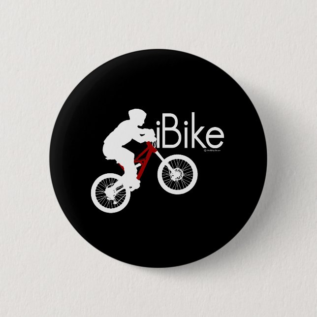 Ibike 6 Cm Round Badge (Front)