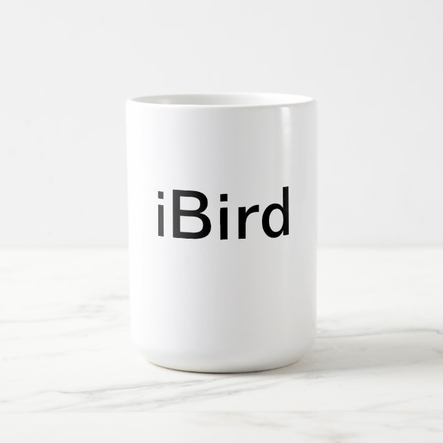 "iBird" mug (Center)