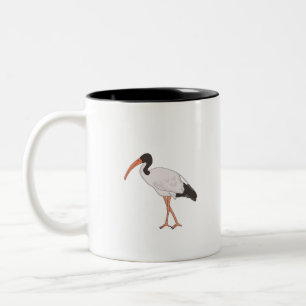 Ibis Bin Chicken Bird Two-Tone Coffee Mug