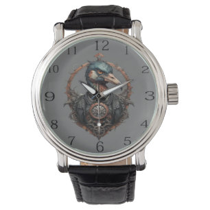 Ibis Bird Steampunk Design,  Watch