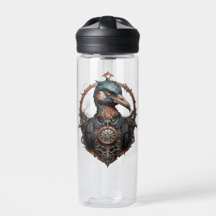 Ibis Bird Steampunk Design, Water Bottle
