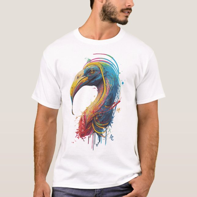 Ibis - Graffiti Ink Splash T-Shirt (Front)