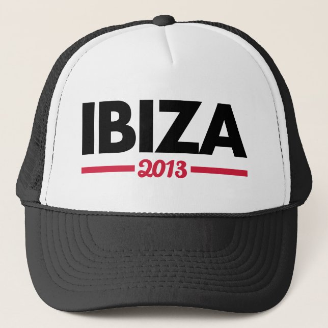 Ibiza 2013 trucker hat (Front)