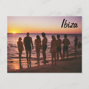 Ibiza Beach Postcard