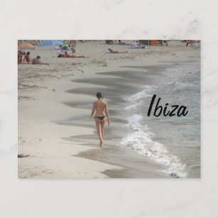 Ibiza Beach Postcard