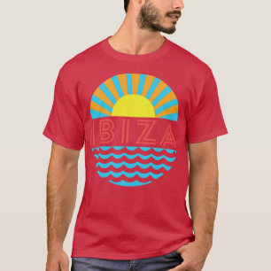 Ibiza Beach Sun And Waves T-Shirt