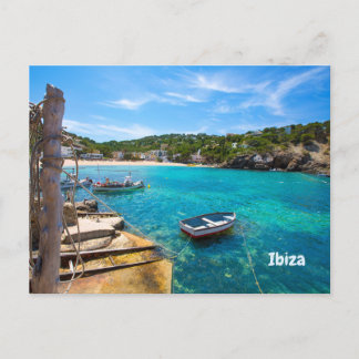 Ibiza Cala Vadella, Spain Beautiful Island, Ocean Postcard