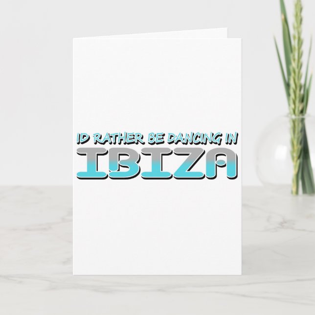IBIZA CARD (Front)