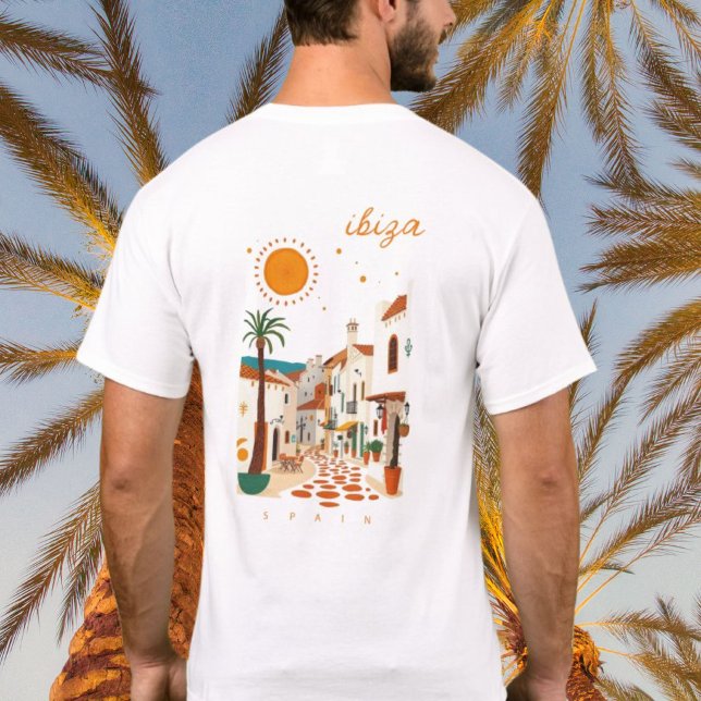 Ibiza Eivissa Spain white city T-Shirt (Creator Uploaded)