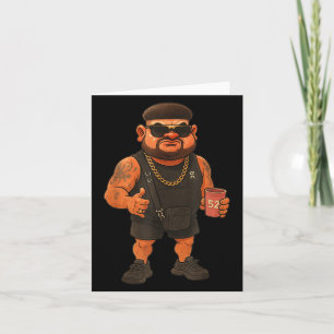 Ibiza Final Boss Meme Funny Holiday Haircut Jokes  Card