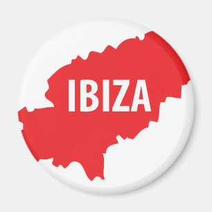 Ibiza icon magnet