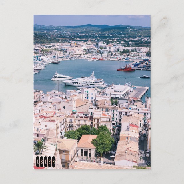 Ibiza Marina Postcard (Front)
