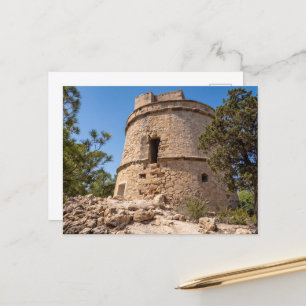 Ibiza Pirate Tower Near Portinatx Postcard