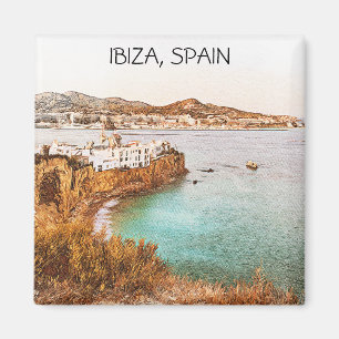 Ibiza Spain Baleares Island Scenery Magnet