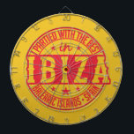 IBIZA Spain dart board<br><div class="desc">"I partied with the best in IBIZA". See my store for more Spain items.</div>