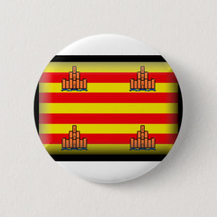 Ibiza Spain Flag 6 Cm Round Badge