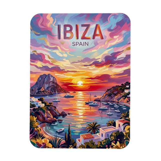 Ibiza Spain Magnet (Vertical)