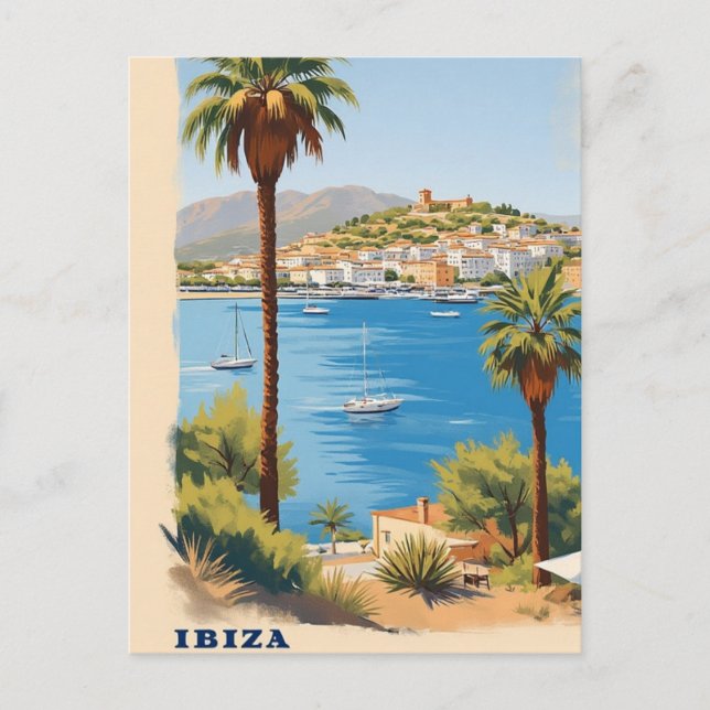 Ibiza Spain Postcard (Front)
