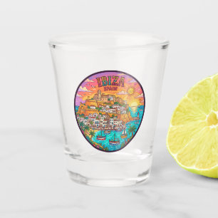 Ibiza Spain Shot Glass