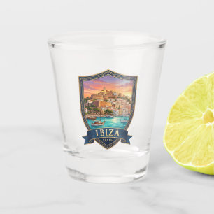 Ibiza Spain Shot Glass
