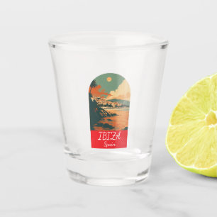 Ibiza Spain Shot Glass