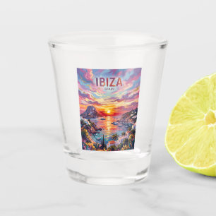Ibiza Spain Shot Glass