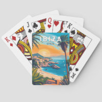 Ibiza Spain Travel Art Vintage