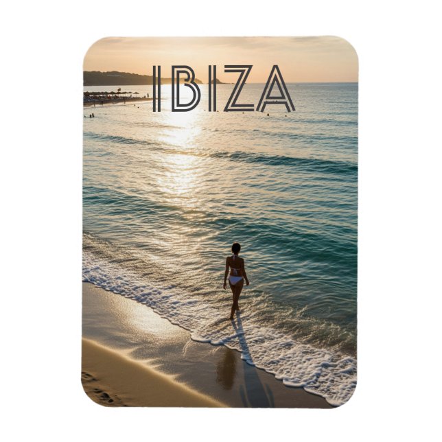 Ibiza Spain Travel Magnet (Vertical)