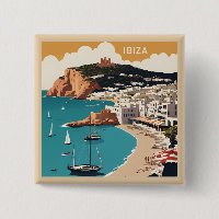 Ibiza, Spain Travel Poster