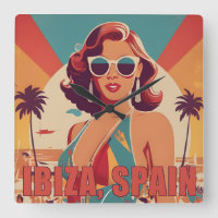 Ibiza, Spain Travel Poster