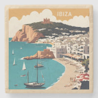 Ibiza, Spain Travel Poster