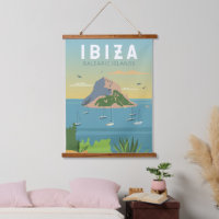 Ibiza Spain Travel Vintage Art