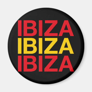 IBIZA Spanish Flag Magnet