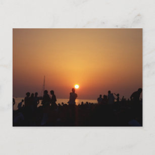 Ibiza Sunset Strip Postcard