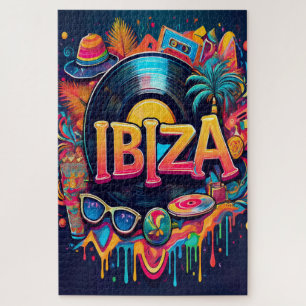 Ibiza Vibes – A Bold Celebration of Music & Color Jigsaw Puzzle