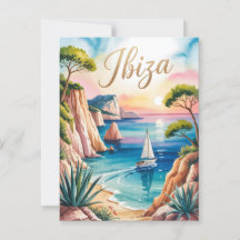 Ibiza watercolor