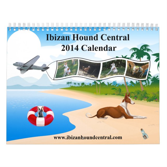 Ibizan Hound Calendar (Cover)